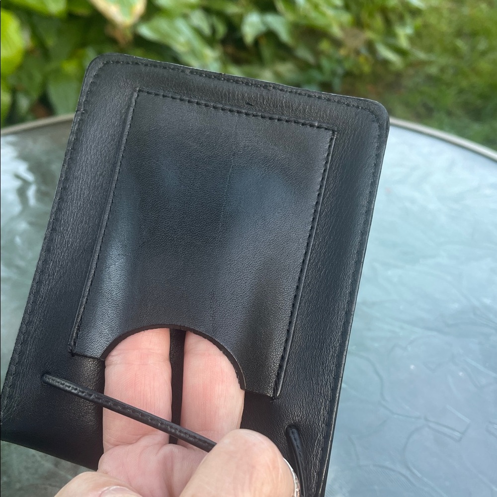 Tooled Face Leather Bag - image 5